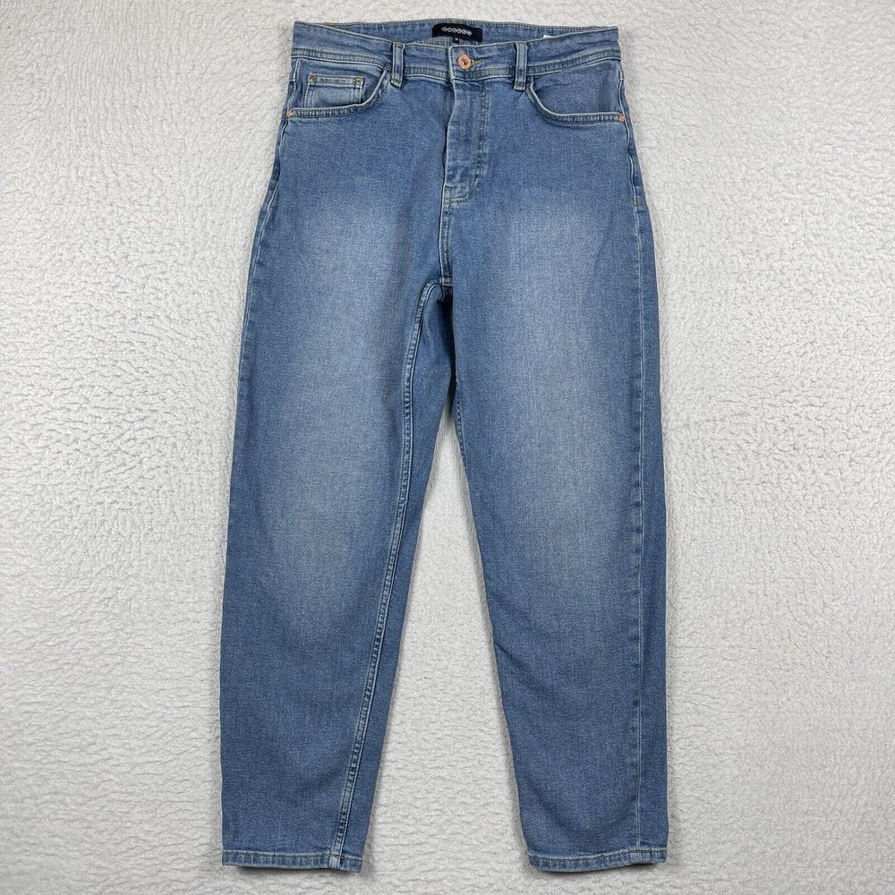 Bonobo Jeans Womens US 28 EU 38 Blue Denim Mom Fit High Rise‎ Casual Everyday